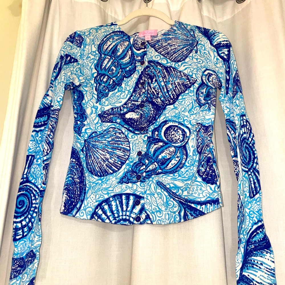 Lilly Pulitzer Seashell Cardigan